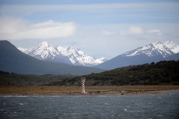 Mořské přihlásit Beagle channel. — Stock fotografie