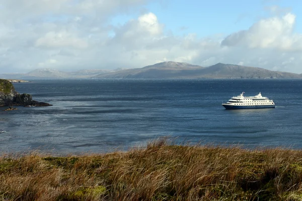 Ship near Cape Horn. — Stock Photo, Image