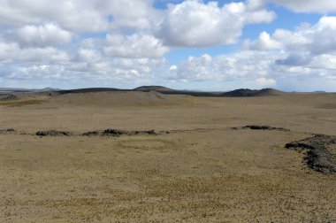 Ulusal Park Pali Aike güney Şili.