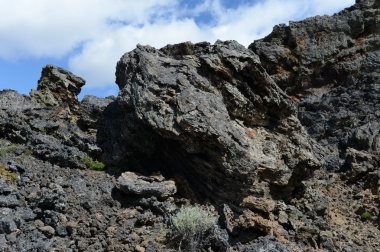 Ulusal Park Pali Aike güney Şili'deki sönmüş yanardağ.