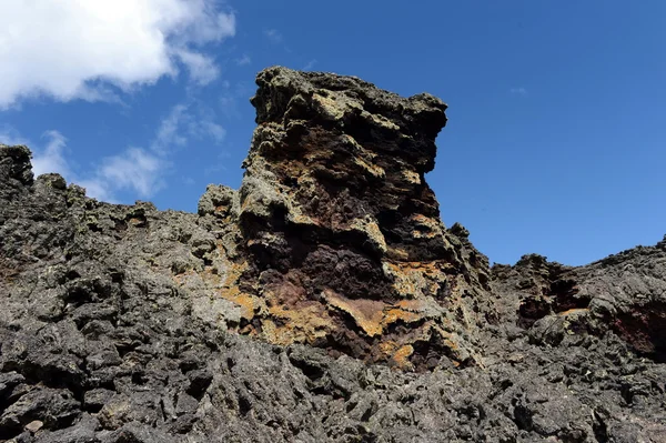 Vyhaslá sopka v národním parku Pali Aike na jihu Chile. — Stock fotografie