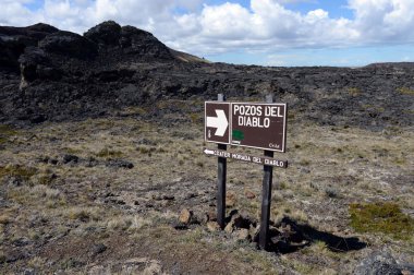 İşaretçiyi Ulusal Park Pali Aike içinde.