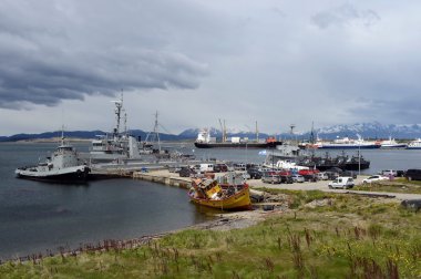 Ushuaia temel Donanma Arjantin'de askeri.