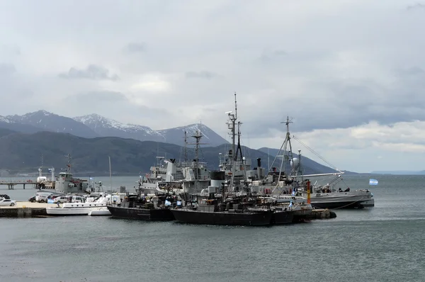 Base Militar Marina Argentina en Ushuaia . — Foto de Stock