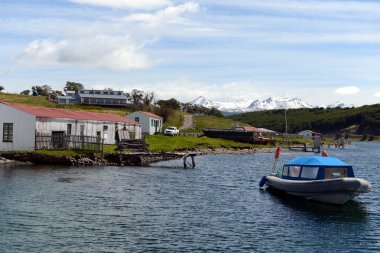  Tierra del Fuego en eski çiftlik ve bölgenin önemli bir tarihi anıt Harberton'da Emlak olduğunu.