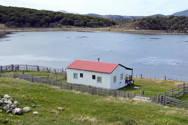 Harberton är den äldsta gården av Tierra del Fuego och ett viktigt historiskt monument i regionen. — Stockfoto