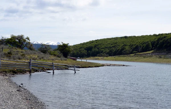 Harberton estate is the oldest farm of Tierra del Fuego and an important historical monument of the region. — Stock Photo, Image