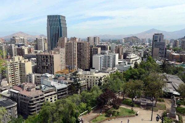 Architettura moderna a Santiago del Cile . — Foto Stock
