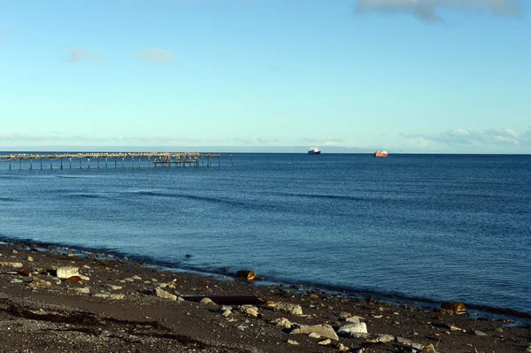 Punta Arenas. Cieśnina Magellana — Zdjęcie stockowe