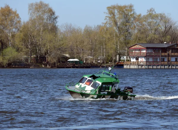 Motor boat KS-Fjord-62R — Stock Photo, Image