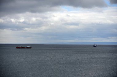   Punta Arenas bağlantı noktası, limanda.