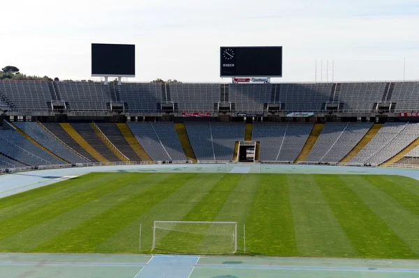 Olympiske stadion på montjuc i Barcelona . - Stock-foto