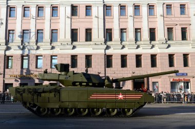  T-14 Armata Armata evrensel mücadele platformu dayalı yeni bir Rus ana muharebe tankı olduğunu