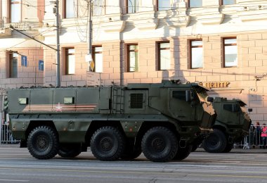 Mayın dayanıklı pusu korumalı (Mrap) zırhlı araçlar tayfun-K.