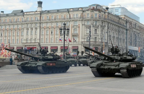 Т-90А - российский танк третьего поколения . — стоковое фото