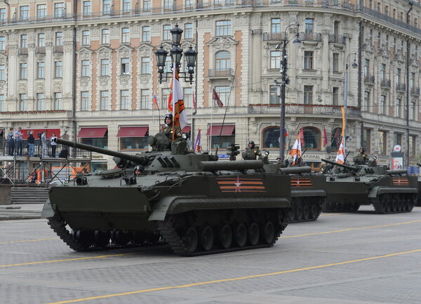 Infantry fighting vehicle BMP-3.