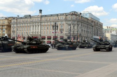  T-90a üçüncü nesil Rus ana muharebe tankı olduğunu.