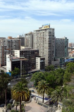  Santiago de Chile modern mimari.
