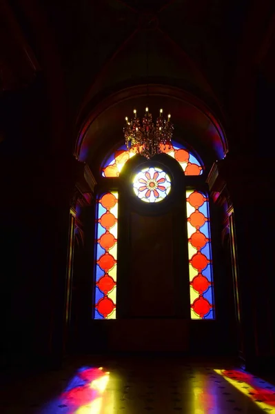 Istanbul Turkey November 2019 Interior Bulgarian Church Stephen Shore Golden — Stock Photo, Image