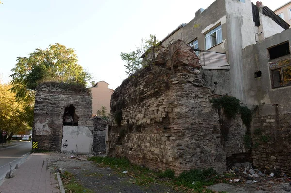 Istanbul Turquía Noviembre 2019 Antiguo Edificio Calle Murselpasa Zona Urbana — Foto de Stock