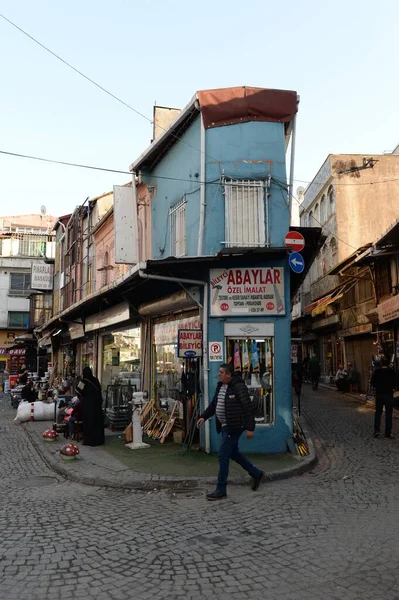 Istanbul Turquía Noviembre 2019 Números Comercio Calle Cantacilar Área Urbana — Foto de Stock