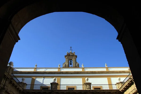 Seville Espagne Juillet 2011 Fragment Une Tâche Université Séville Espagne — Photo