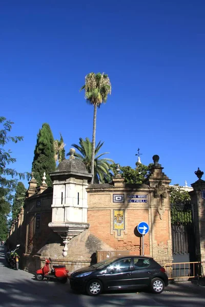 Seville Spain July 2011 Dona Maria Padilla Street Seville Spain — Stock Photo, Image