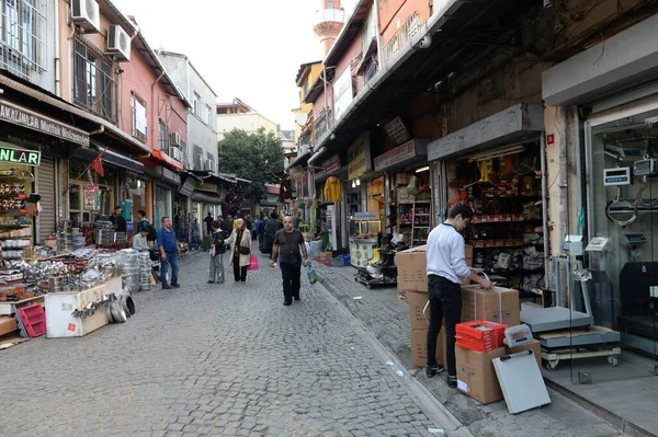Станбул Турция Ноября 2019 Года Торговые Номера Улице Кантацилар Городской — стоковое фото