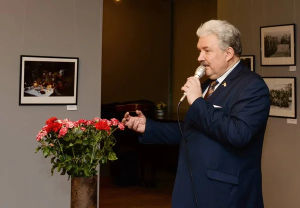 Moscow Russia Şubat 2019 Rus Politikacı Devlet Adamı Sergei Baburin — Stok fotoğraf