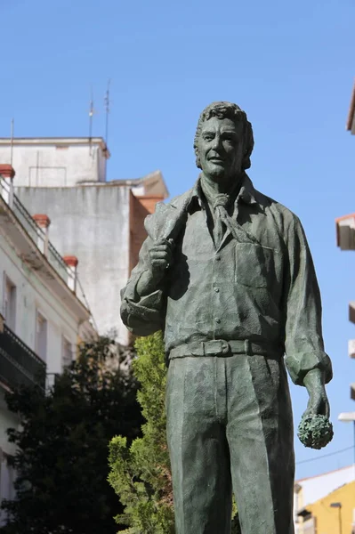 Malaga Spanien Juli 2011 Denkmal Für Den Sänger Miguel Los — Stockfoto