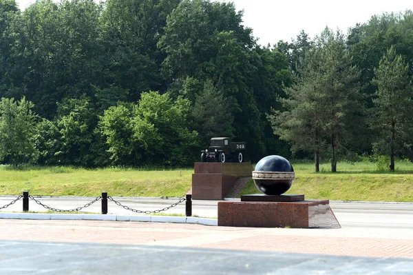 Bryansk Russia May 2015 Memorial Complex Military Drivers Bryansk — Stock Photo, Image