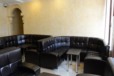 BRYANSK, RUSSIA - 7 Haziran 2012: Rus eğitim kolonisindeki toplantı odası