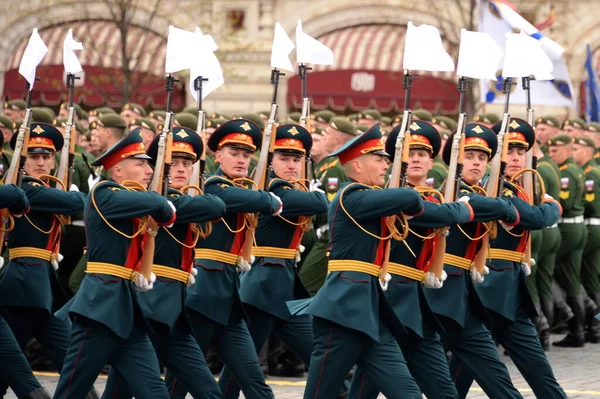 Moscow Russia May 2021 Soldiers Honor Guard Company Separate Commandant — 图库照片