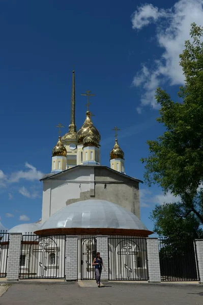 Kaluga Russia Junho 2012 Igreja Natividade Virgem Romodanov Cidade Kaluga — Fotografia de Stock