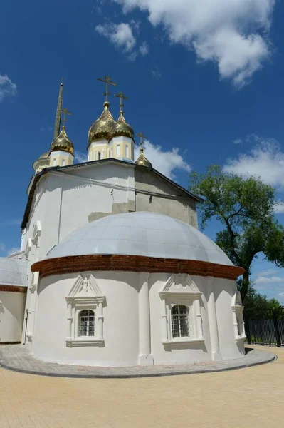 Kaluga Rusia Junio 2012 Iglesia Natividad Virgen Romodanov Kaluga Ciudad —  Fotos de Stock