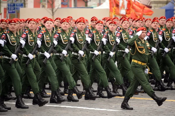 Moscow Russia May 2021 Parade Crew Military Police Parade Moscow — Φωτογραφία Αρχείου