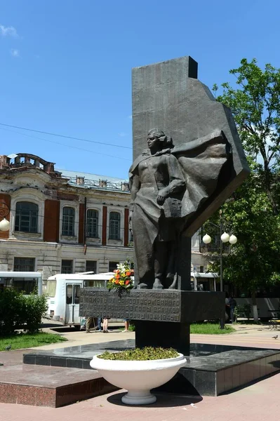 Kaluga Ryssland Juni 2012 Monument Över Sjukvårdspersonal Till Minne Deras — Stockfoto