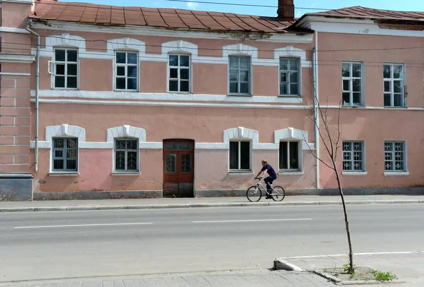 Kaluga Russland Juni 2012 Auf Der Alten Straße Zentrum Von — Stockfoto