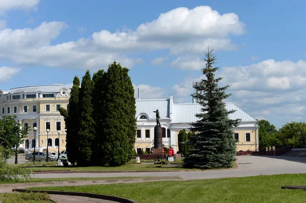 Kaluga Russia June 2012 Monument Lenin Square Center Kaluga — Stock Photo, Image