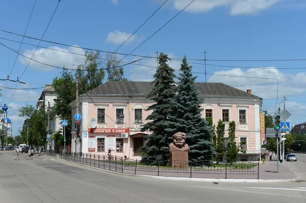 Kaluga Rússia Junho 2012 Praça Karl Marx Centro Kaluga — Fotografia de Stock