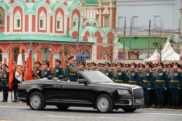 Moskau Russland Mai 2021 Oberbefehlshaber Der Landstreitkräfte Der Russischen Föderation — Stockfoto