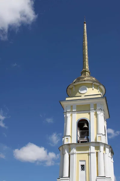 Kaluga Russia June 2012 Bell Tower Church Nativity Virgin Romodanov — Stock Photo, Image