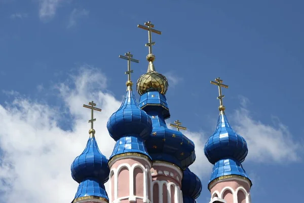 Kaluga Rússia Junho 2012 Igreja Honra Natividade Virgem Kaluga — Fotografia de Stock
