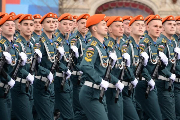 Moscou Russie Mai 2021 Cadets Académie Protection Civile Ministère Des — Photo