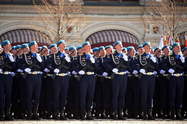 Moscow Russia Maio 2021 Cadetes Academia Força Aérea Nomeados Homenagem — Fotografia de Stock