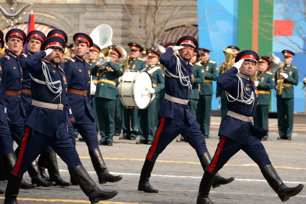 Moskou Russie Mei 2021 Kozakken Van Het Grote Don Leger — Stockfoto