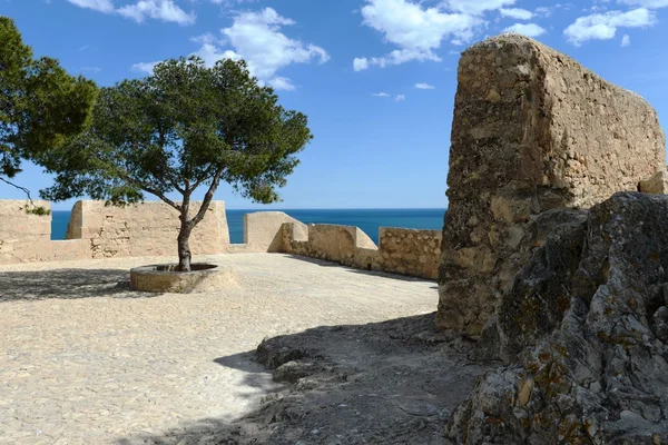 Pevnost Santa barbara v alicante — Stock fotografie