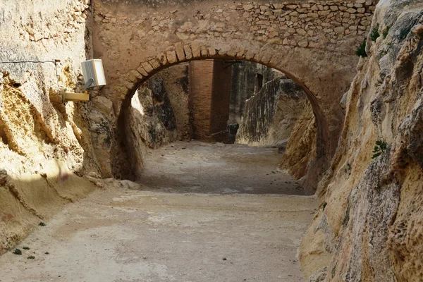 Φρούριο Santa barbara στο Αλικάντε — Φωτογραφία Αρχείου