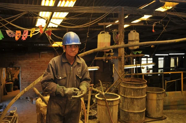 Minería - planta de enriquecimiento en Potosí —  Fotos de Stock