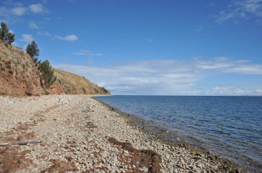 dağ Titikaka Gölü.